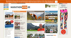 Desktop Screenshot of marathon4you.de