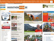 Tablet Screenshot of marathon4you.de